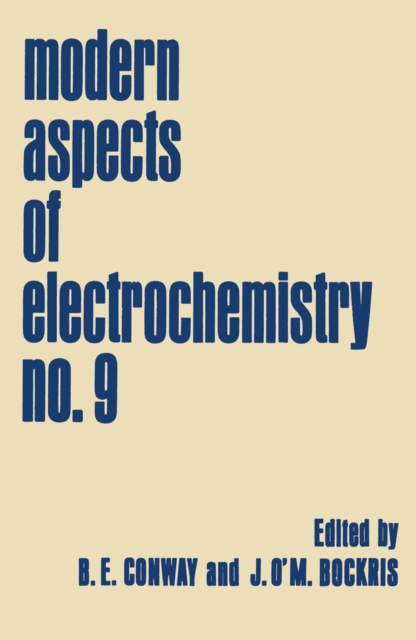 Modern Aspects of Electrochemistry : No. 9, PDF eBook