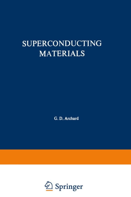 Superconducting Materials, PDF eBook