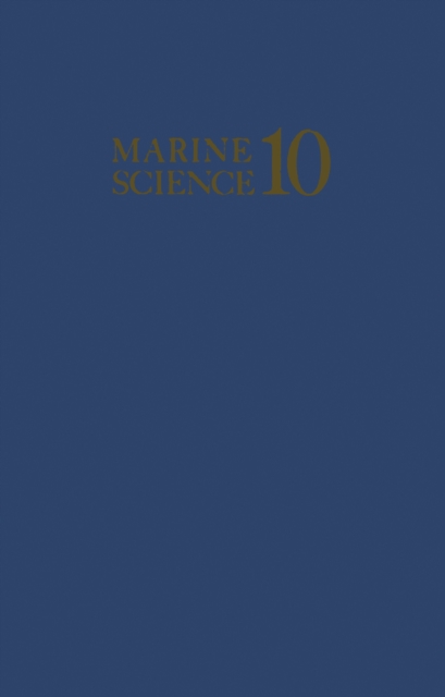 Ecological Processes in Coastal and Marine Systems, PDF eBook