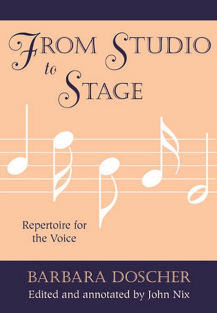 From Studio to Stage : Repertoire for the Voice, EPUB eBook