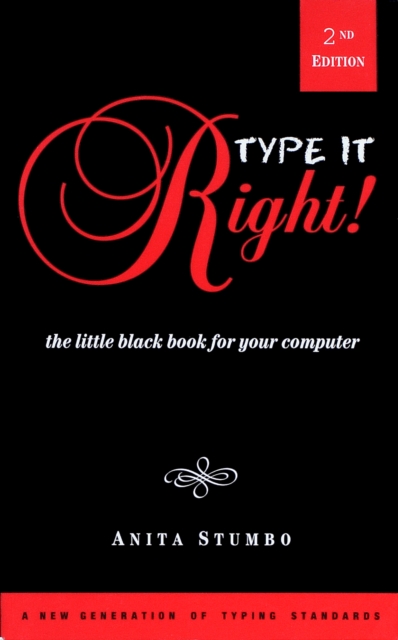 Type it Right! : The Little Black Book for your Computer, EPUB eBook