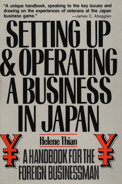Setting Up & Operating a Business in Japan, EPUB eBook