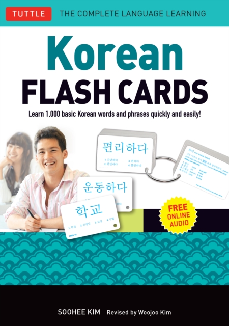 Korean Flash Cards Kit Ebook : Learn 1,000 Basic Korean Words and Phrases Quickly and Easily! (Hangul & Romanized Forms) (Downloadable Audio Included), EPUB eBook