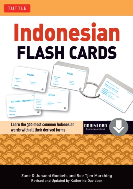 Indonesian Flash Cards : (Downloadable Audio Included), EPUB eBook