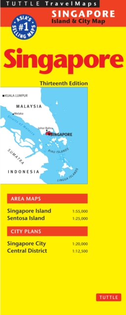 Singapore Travel Map Thirteenth Edition, EPUB eBook