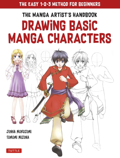 Drawing Basic Manga Characters : The Easy 1-2-3 Method for Beginners, EPUB eBook