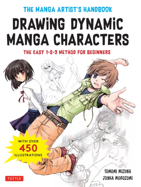 Manga Artist's Handbook: Drawing Dynamic Manga Characters : The Easy 1-2-3 Method for Beginners, EPUB eBook