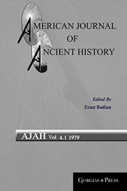 American Journal of Ancient History (Vol 4.1), Paperback / softback Book
