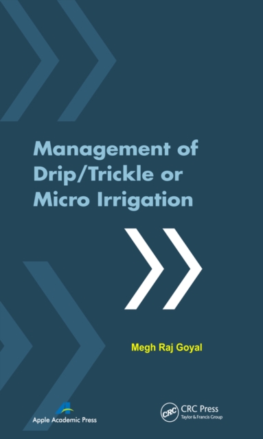 Management of Drip/Trickle or Micro Irrigation, PDF eBook