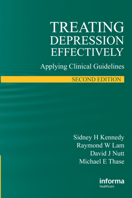 Treating Depression Effectively : Applying Clinical Guidelines, PDF eBook
