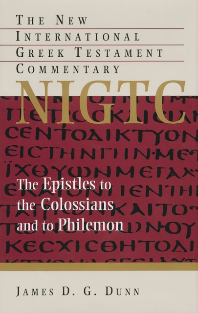 The Epistles to the Colossians and to Philemon, EPUB eBook