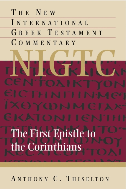 The First Epistle to the Corinthians, EPUB eBook