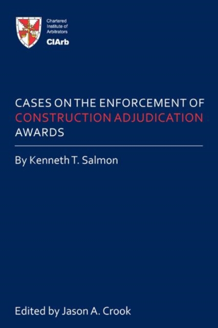 Cases on the Enforcement of Construction Adjudication Awards, EPUB eBook