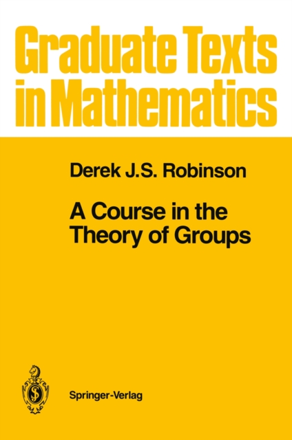 A Course in the Theory of Groups, PDF eBook