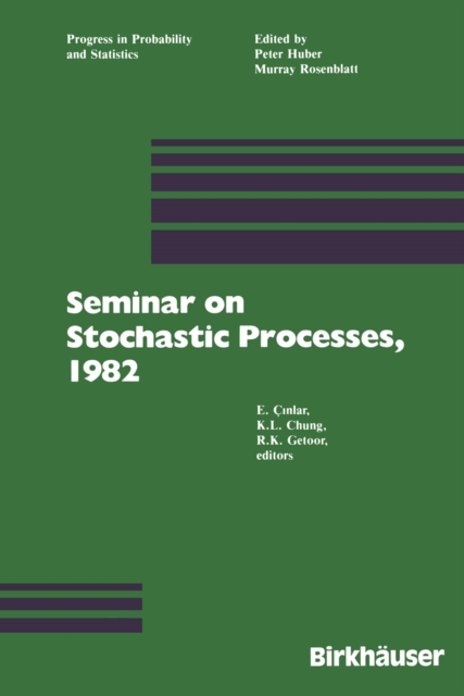 Seminar on Stochastic Processes, 1982, PDF eBook