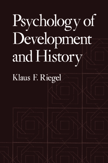 Psychology of Development and History, PDF eBook