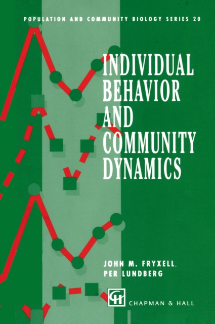 Individual Behavior and Community Dynamics, PDF eBook