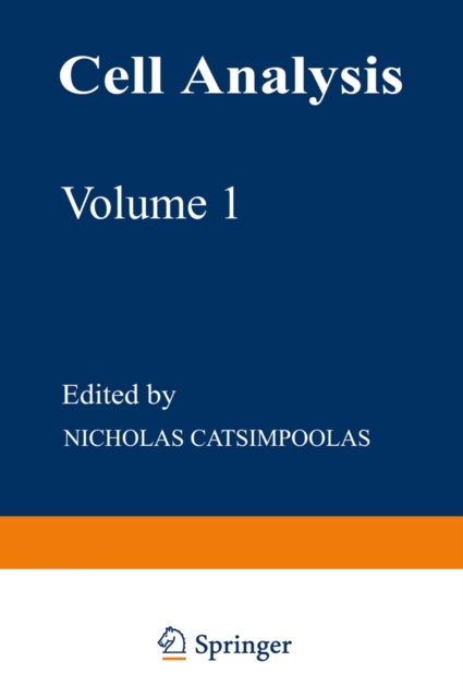 Cell Analysis : Volume 1, PDF eBook
