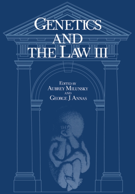 Genetics and the Law III, PDF eBook