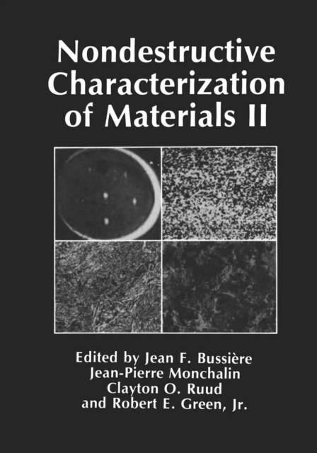 Nondestructive Characterization of Materials II, PDF eBook