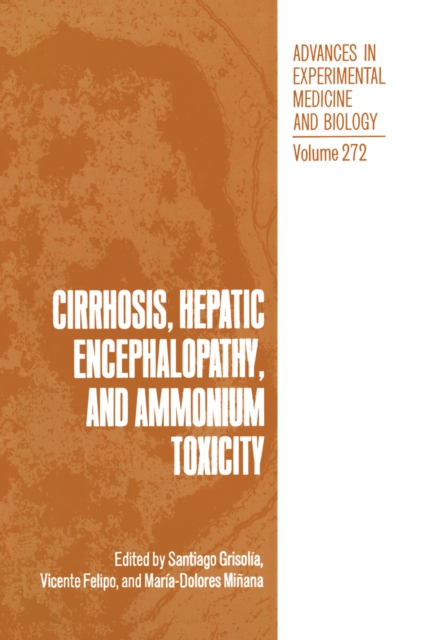 Cirrhosis, Hepatic Encephalopathy, and Ammonium Toxicity, PDF eBook