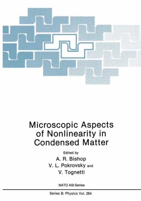 Microscopic Aspects of Nonlinearity in Condensed Matter, PDF eBook