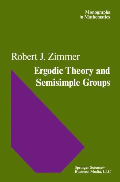 Ergodic Theory and Semisimple Groups, PDF eBook