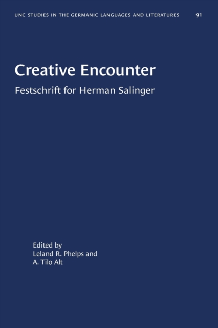 Creative Encounter : Festschrift for Herman Salinger, Paperback / softback Book