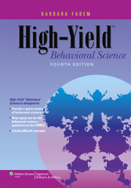 High-Yield Behavioral Science, EPUB eBook