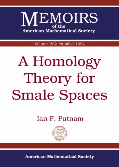 A Homology Theory for Smale Spaces, Paperback / softback Book
