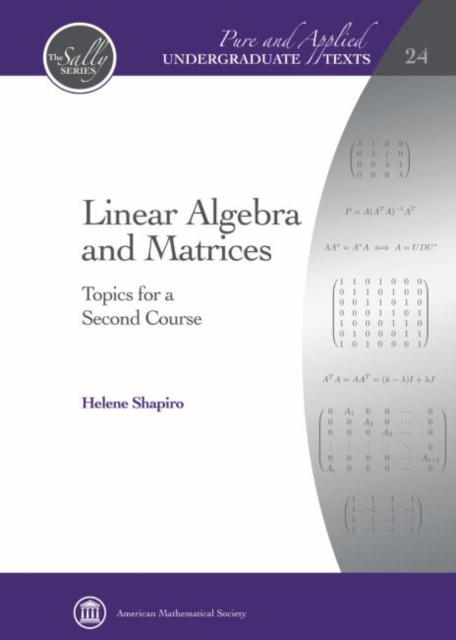 Linear Algebra and Matrices : Topics for a Second Course, Hardback Book