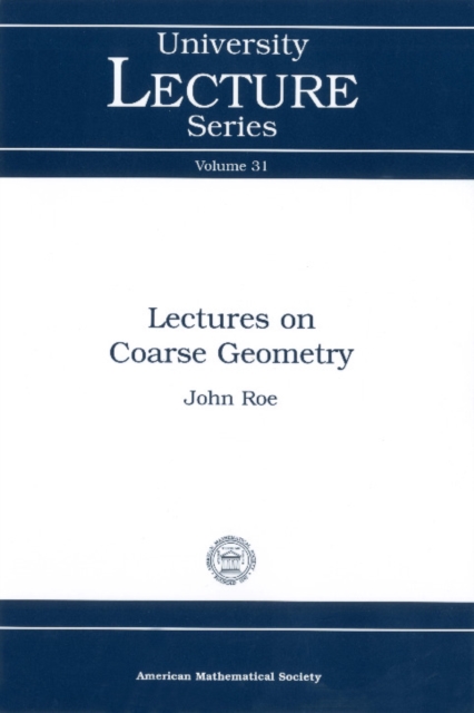 Lectures on Coarse Geometry, PDF eBook