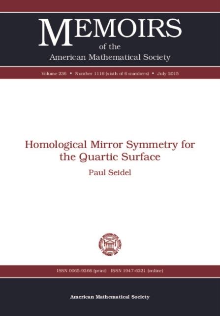 Homological Mirror Symmetry for the Quartic Surface, PDF eBook