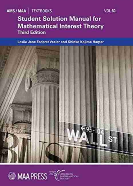 Student Solution Manual for Mathematical Interest Theory, Paperback / softback Book