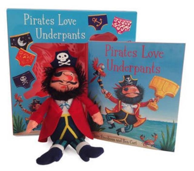 Pirates Love Underpants Book & Plush, Novelty book Book