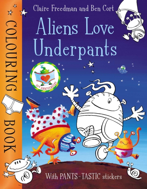 Aliens Love Underpants Colouring Book, Paperback / softback Book