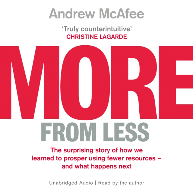 More From Less : The surprising story of how we learned to prosper using fewer resources - and what happens next, eAudiobook MP3 eaudioBook