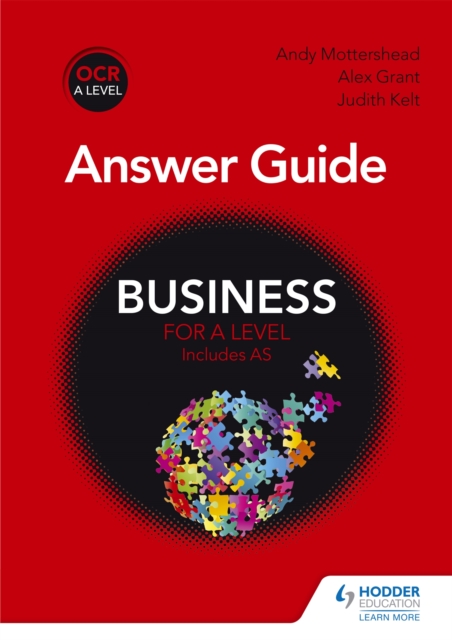 OCR Business for A Level Answer Guide, Paperback / softback Book