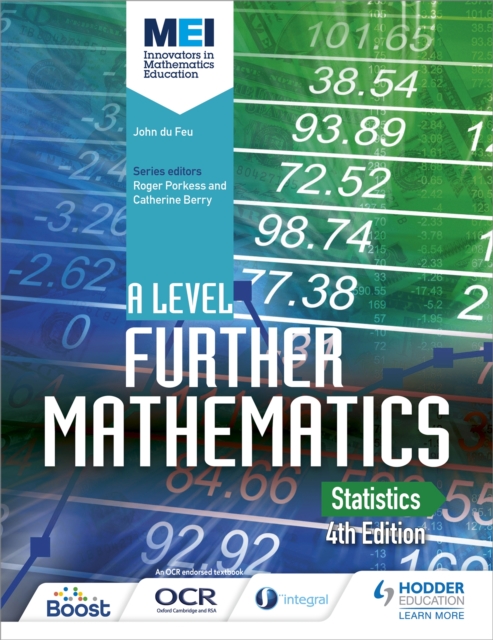 MEI A Level Further Mathematics Statistics 4th Edition, Paperback / softback Book