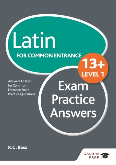 Latin for Common Entrance 13+ Exam Practice Answers Level 1, EPUB eBook