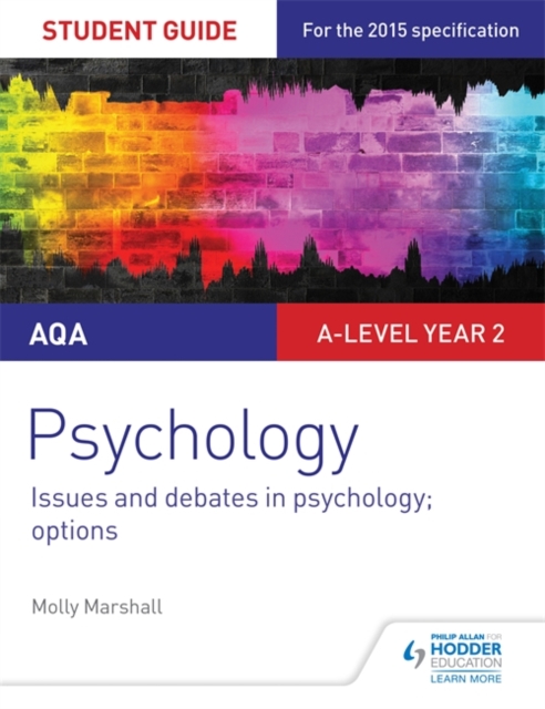 AQA Psychology Student Guide 3: Issues and debates in psychology; options, Paperback / softback Book