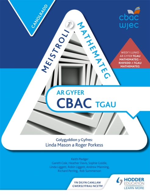 Meistroli Mathemateg CBAC TGAU: Canolradd (Mastering Mathematics for WJEC GCSE: Intermediate Welsh-language edition), Paperback / softback Book