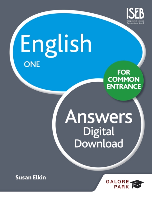 English for Common Entrance One Answers, EPUB eBook