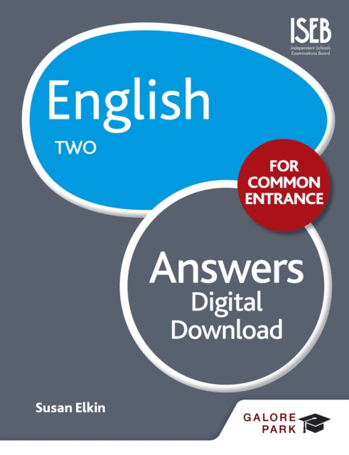 English for Common Entrance Two Answers, EPUB eBook