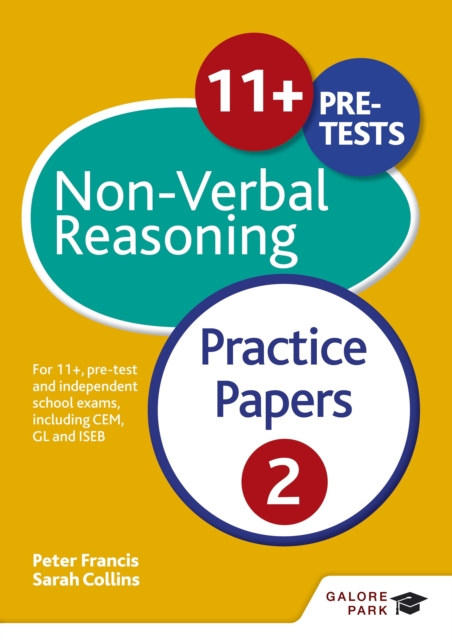 11+ Non-Verbal Reasoning Practice Papers  2 : For 11+, pre-test and independent school exams including CEM, GL and ISEB, EPUB eBook