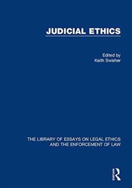 Judicial Ethics, Hardback Book