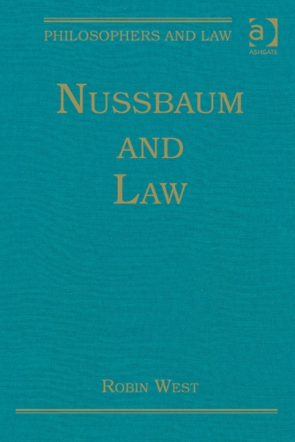 Nussbaum and Law, Hardback Book
