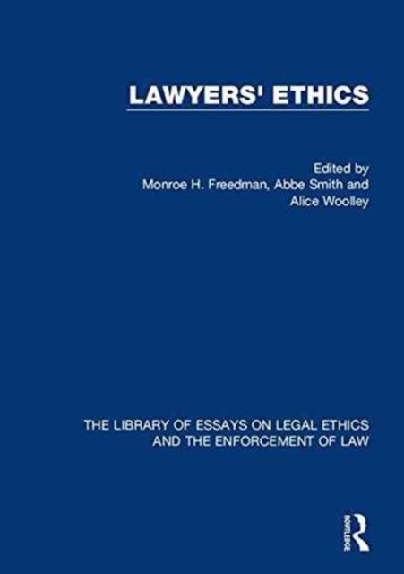 Lawyers' Ethics, Hardback Book