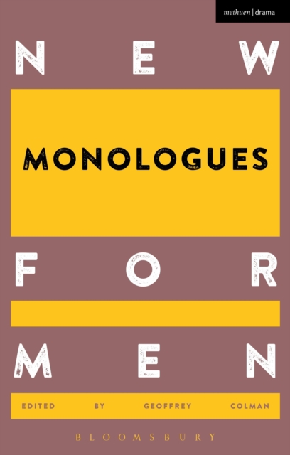 New Monologues for Men, Paperback / softback Book