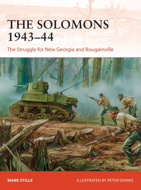 The Solomons 1943–44 : The Struggle for New Georgia and Bougainville, PDF eBook